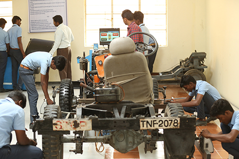Automobile Chassis and Transmission Lab